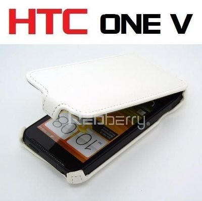 REDberry HTC ONE V T320E 皮套 手機套 保護套 下掀式 台灣製 手工精製【采昇通訊】