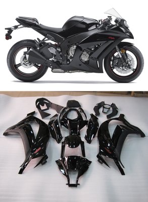 Kawasaki ZX10R 2011-2016 black 車殼-極限超快感