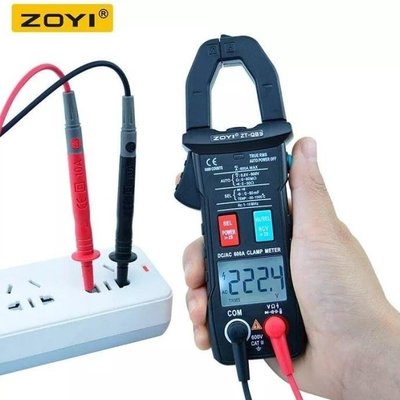 促銷打折 Zoyi ZT-QB9 自動範圍夾表 AC 和 DC 電流 600A 安培夾計