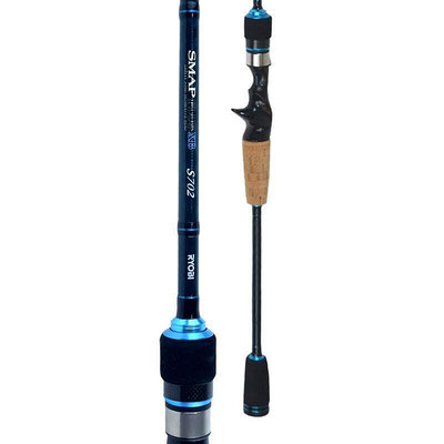 日本RYOBI利優比 雙梢路亞竿套裝泛用竿遠投路亞桿碳素釣魚竿翹嘴