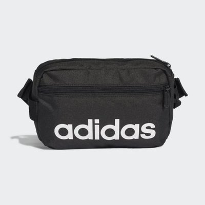 POMELO柚 Adidas LINEAR CORE WAIST BAG 黑 側背包 腰包 DT4827