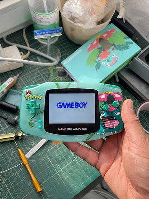 妙蛙花 改高亮GBA任天堂游戲機掌機，全貼合游戲機22165
