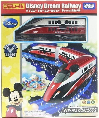 【售完】迪士尼 TOMY Disney 米奇 高速列車組 造型連結電車玩具組 盒裝組 (米奇未來超特急列車)