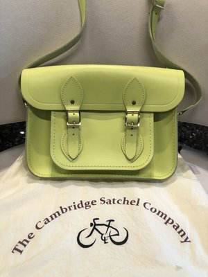 The Cambridge Satchel Company 英國劍橋包 牛津包 蘋果綠 男女適用