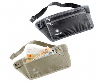 【登山屋】【Deuter】#39230 珍珠腰包 隱藏式腰包 隱藏式錢包 薄型腰包 旅遊錢包