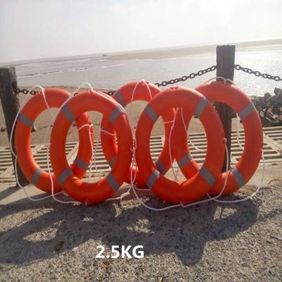 促銷打折 救生圈船用專業成人兒童塑料游泳圈25KG塑料加厚實心國*