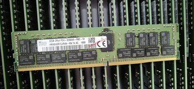 DELL戴爾R450 R550 R650 R750 R750xa 32G DDR4 3200 ECC REG記憶體
