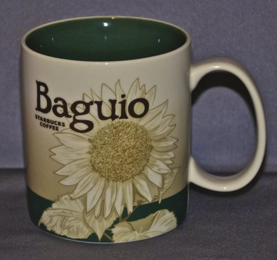星巴克城市杯Starbucks Icon Mug，BAGUIO Philippine菲律賓第一代城市杯 碧瑤x1
