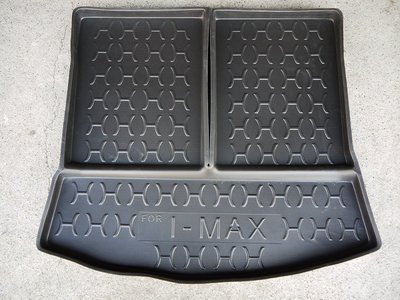台灣製 周邊加高型 福特 I MAX 07-11年7人 含椅背 專用防水托盤 凹槽式 密合度高 防水材質 後廂墊