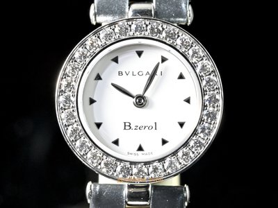 [現貨] BVLGARI 寶格麗 BZ22WSDL 原鑲鑽錶 B.zero 1系列 石英機芯 22mm WS879