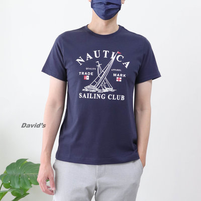 NAUTICA 短袖 上衣 衣服 T恤 短T Tee 帆船 男裝 帆船牌 禮物 送禮 【NC2】美國大衛