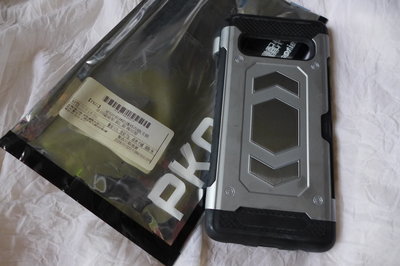 Samsung三星Galaxy S10 (SM-G977F) 手機保護殼 可插卡片設計 膠殼與金屬片