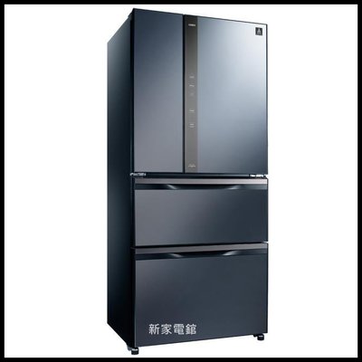 *~新家電錧~*【SAMPO 聲寶 SR-NW56DD(B3)】560公升AIE智慧一級節能變頻冰箱