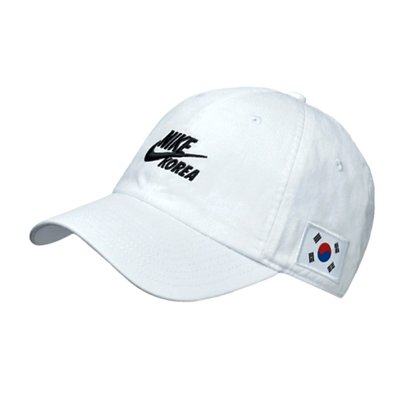 【AYW】NIKE NSW H86 KOREA LOGO CAP 白 韓國限定 經典 刺繡 老帽 鴨舌帽 棒球帽 遮陽帽