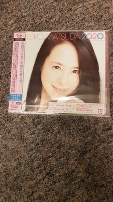松田聖子 SEIKO MATSUDA 2020 專輯初回限定盤(SHM-CD + DVD) 日本版全新未拆