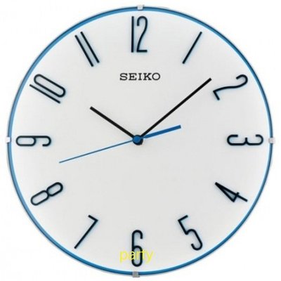 嚴選時計屋【SEIKO 】日本 精工 SEIKO 立體時標 靜音 時鐘 掛鐘 QXA672W QXA672