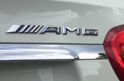~圓夢工廠~ Benz 賓士 GLA250 GLA45  " AMG " 後車箱鍍鉻字貼 同原廠款式 字體高度17mm
