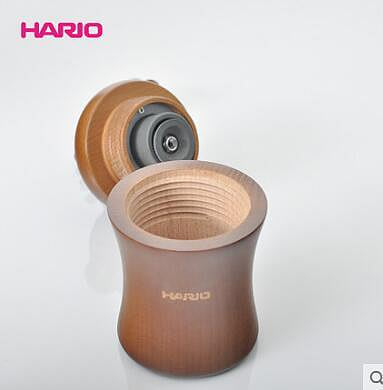 咖啡機HARIO日本木質復古手搖磨豆機手沖咖啡研磨粉器陶瓷錐刀家用MCD-2