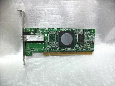 【電腦零件補給站】hp QLogic AB429-6001 PCI-X 2.0 4GB 光纖網路卡