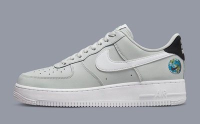Nike Air Force 1 Low Have a Nike Day Earth 灰白 DH7568-001【ADIDAS x NIKE】