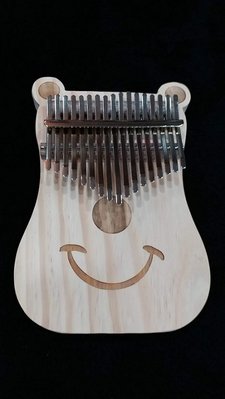 [魔立樂器] 台灣pangolin製微笑卡林巴 板式 南方松 17音 聲音清甜 實心木較耐摔 附贈側背包