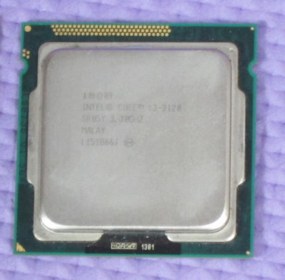 最後出清特價  【1155 腳位】Intel ® Core™ i3-2120 處理器 3M 快取，3.30 G 雙核四緒