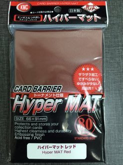 hi MTG KMC Hyper Mat Sleeves 饻s 66*91mm/80J PM ]k|g