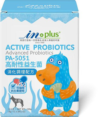 『朵愷 の 寵物樂園』IN-PLUS 贏 PA-5051 高耐性益生菌-消化調理配方 5g*24包