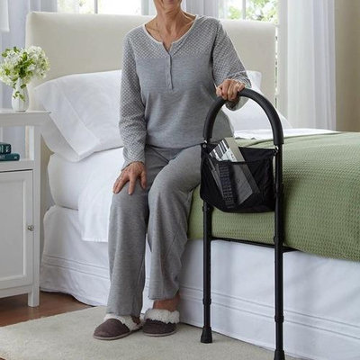 病人床邊老人床上護欄輔助起床家用扶手器起身老年用品助力借力架