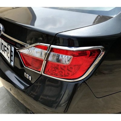 【JR佳睿精品】7代 Toyota Camry 11-14 改裝 鍍鉻後燈框 尾燈框 後車燈飾條 裝飾 貼片 貼紙