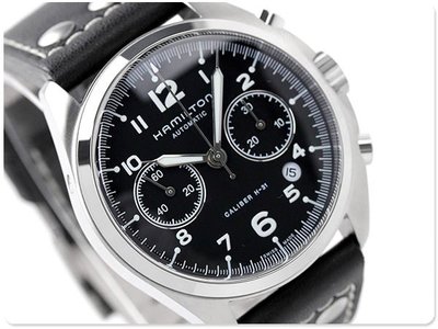 HAMILTON 漢米爾頓 手錶 Khaki Pilot Pioneer 41mm 飛行員 男錶 機械錶 航空錶 H76416735