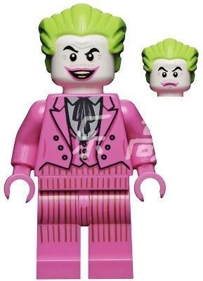 眾誠優品 樂高大本營 LEGO sh704 超級英雄 小醜 Joker 粉色經典禮服 76188ZC1068