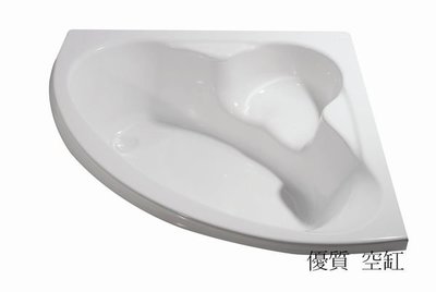 優質精品衛浴(固定式浴缸特殊乾式工法,施打防霉膠)RF-318纯手工扇型壓克力浴缸按摩浴缸 客製獨立缸 獨立按摩浴缸