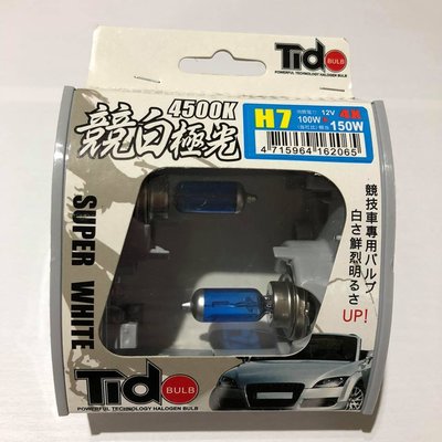 【Max魔力生活家】 TIDO 鈦刀 H7 4500K 競白極光 燈泡 ( 特價中~可超取)