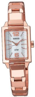 日本正版 SEIKO 精工 WIRED f AGED010 手錶 女錶 太陽能充電 日本代購