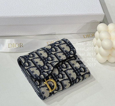 Saddle wallet online dior