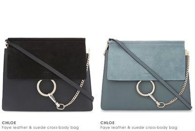 [英國專櫃團購] CHLOE Faye leather & suede 側背包 款式眾多，歡迎詢問！