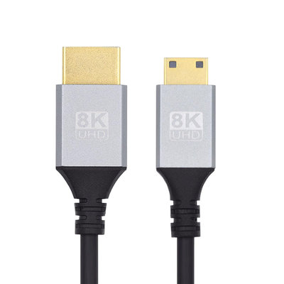 Mini HDMI公對HDMI公線 相機連接線 8K 60hz DV連接線 HDMI2.1版 HD-039