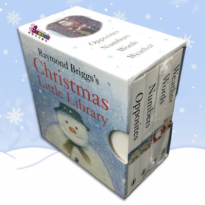 [邦森外文書] Raymond Briggs’s Christmas Little Library 雷蒙．布里斯 雪人