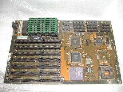 【電腦零件補給站】FIC LEO 386-SC-2C ISA 工業主機板 附CPU+記憶體