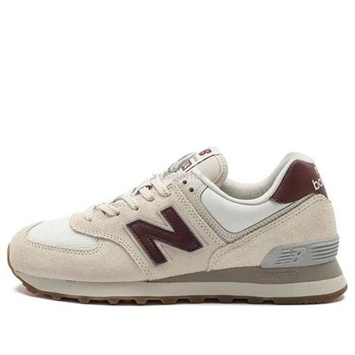 【代購】New Balance 574 奶茶 米白酒紅色 復古運動慢跑鞋WL574RCF男女鞋