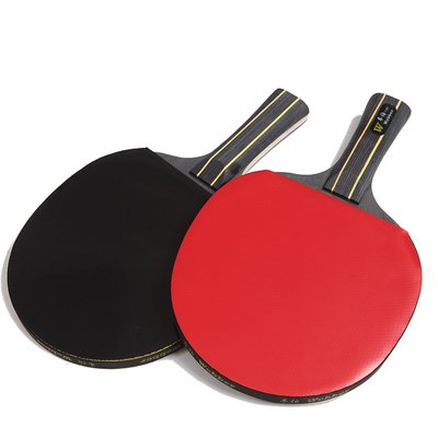 三星戰拍 球拍套裝 乒乓球拍2支裝 送三個球雙面磨砂反膠加硬海綿~特價