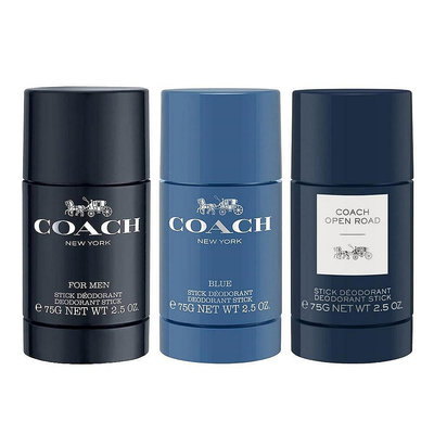 COACH 男性體香膏 75g (時尚經典/時尚藍調/加州公路)