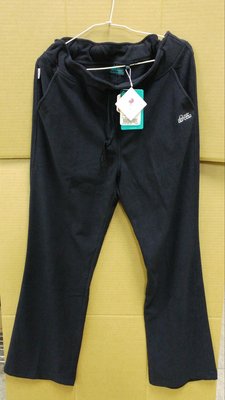 【免運】LeVon女雙刷毛保暖長褲XL-黑(LV2116)