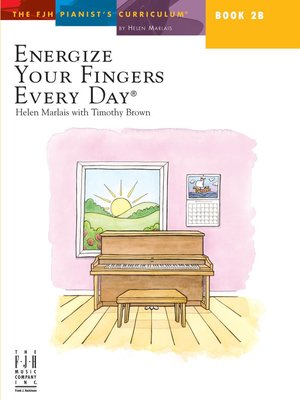 【599免運費】Energize Your Fingers Every Day Book 2B【FJH2166】FJH