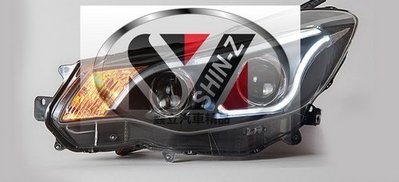 ※ 鑫立汽車精品 ※ SUBARU XV 15-16 款 LED 光柱 導管 雙魚眼 R8 大燈 頭燈