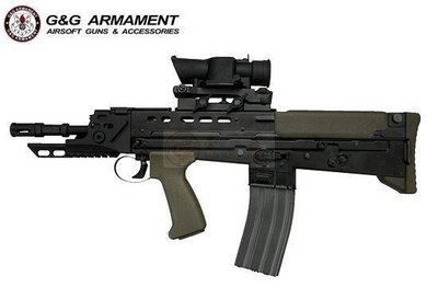 【WKT】G&amp;G L85 AFV 6mm 全金屬 電動槍，電槍-TGL-L85-AFV-BBB