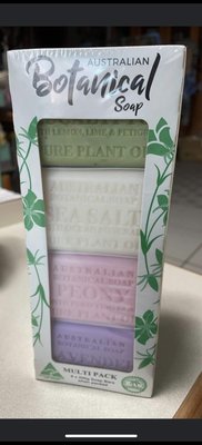 好市多代購-AUSTRALIAN BOTANICAL SOAP 澳洲製植物精油香皂 8入
