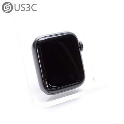 【US3C-台南店】【一元起標】Apple Watch SE 40mm GPS 太空灰 鋁金屬錶框 光學心率感測器 常啟高度計 二手智慧穿戴裝置