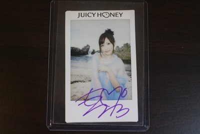 2016 Juicy Honey Luxury 天使萌 1/1拍立得簽名卡